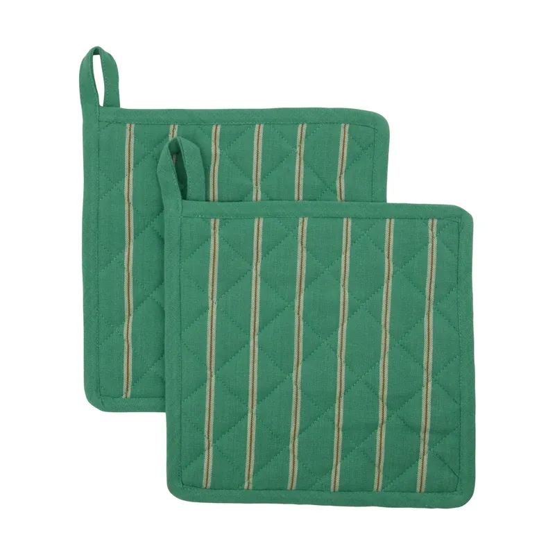 Chef pot holder 22x22 cm 2-pack, Mustard yellow Order Now