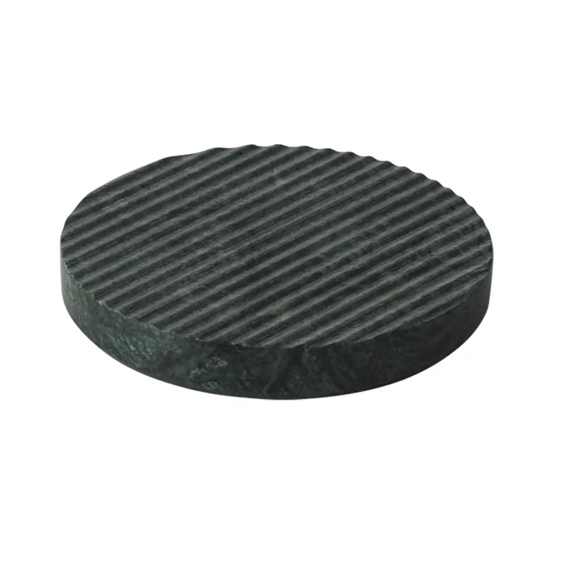 Free Returns Groove coaster marble, grey small