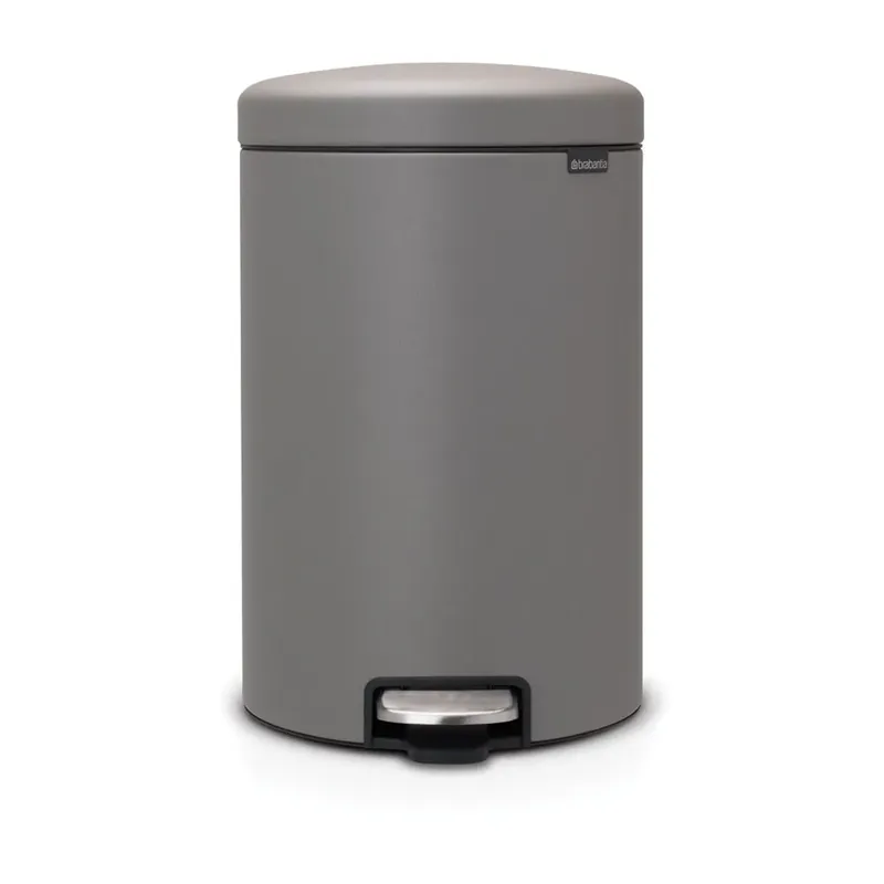 Premium New Icon pedal bin 20 liter, white