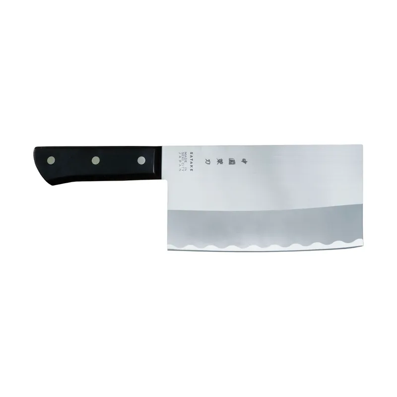 Secure Checkout Satake Chopper Chinese Chef Knife 30.5 cm, Black