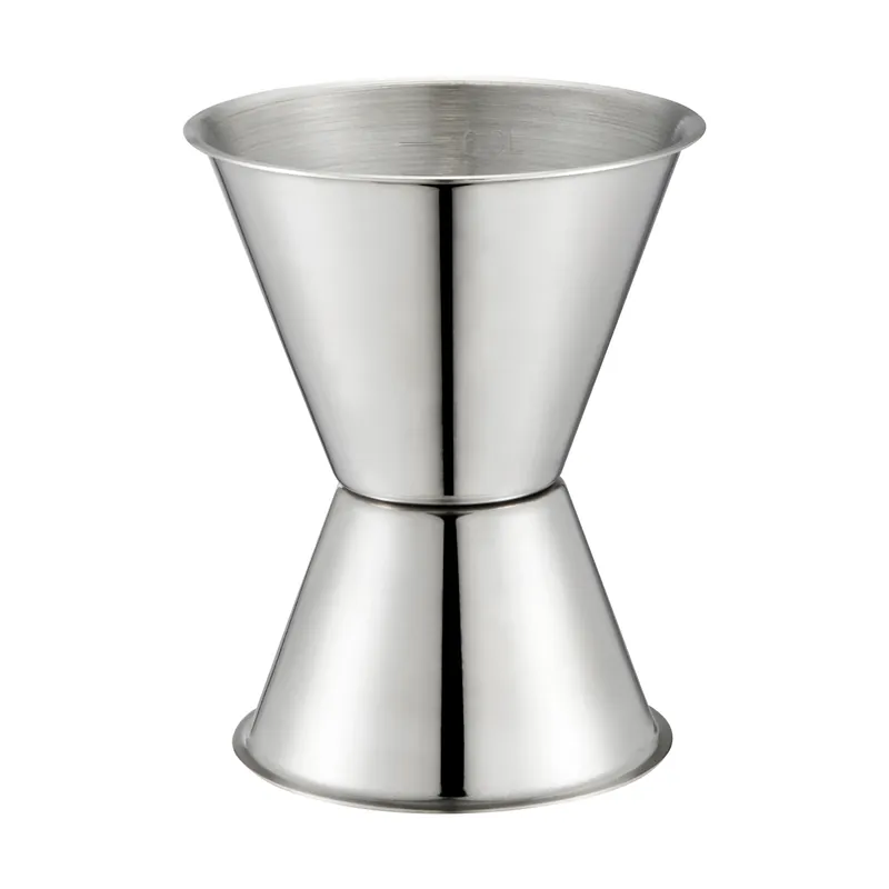 Maya reversible measuring glass 4-6 cl, Silver Bulk Order