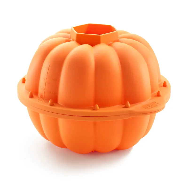 Lékué silicone mold 3D Halloween pumpkin, Orange Mega Sale