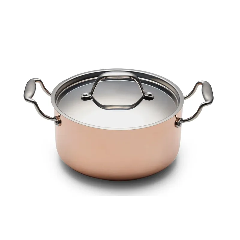 Best Choice Blomsterbergs pot with lid 3 L, Copper