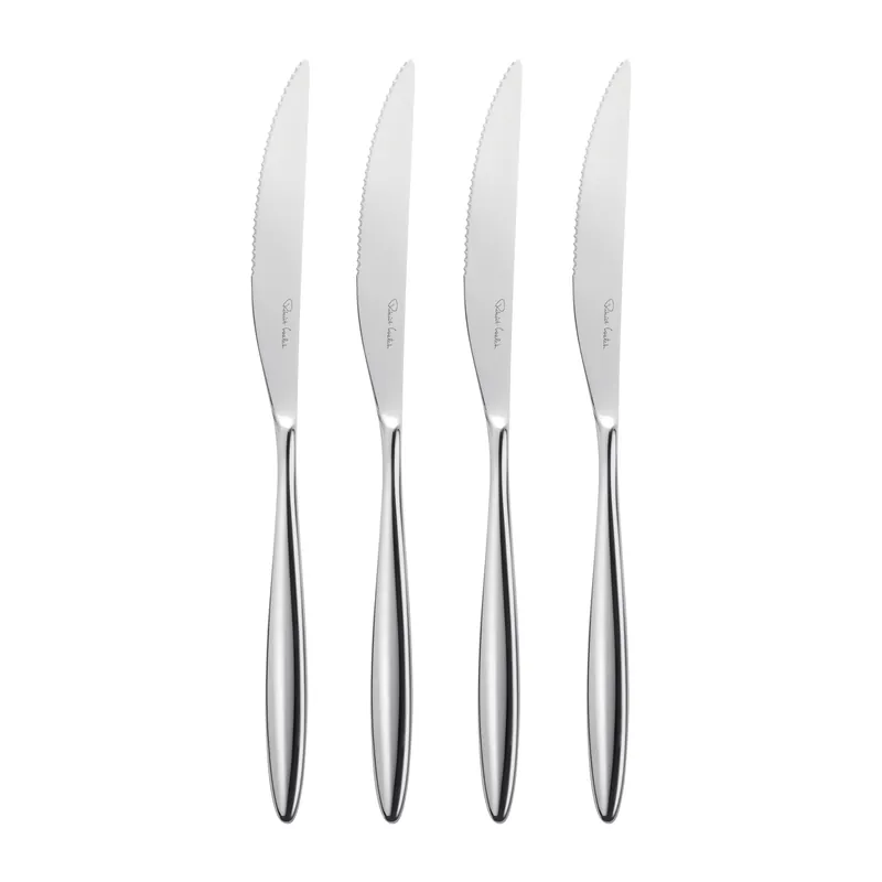 Hidcote Bright grill knife 4-pack, Stainless steel Sale