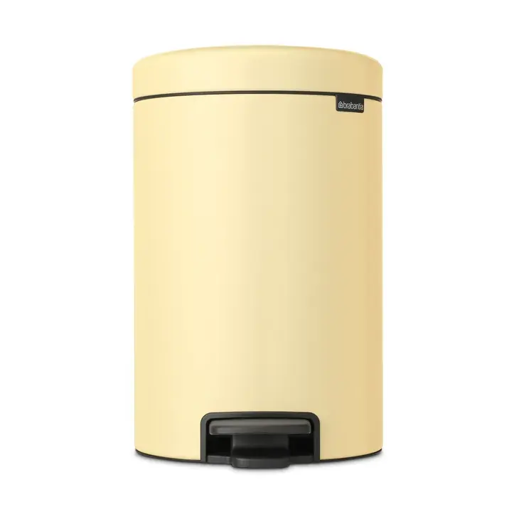 New Icon pedal bin 12 liter, Soft beige Hot Deal