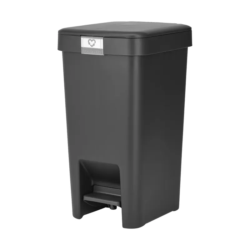 Express Delivery StepUp pedal bin 10 L, Light grey