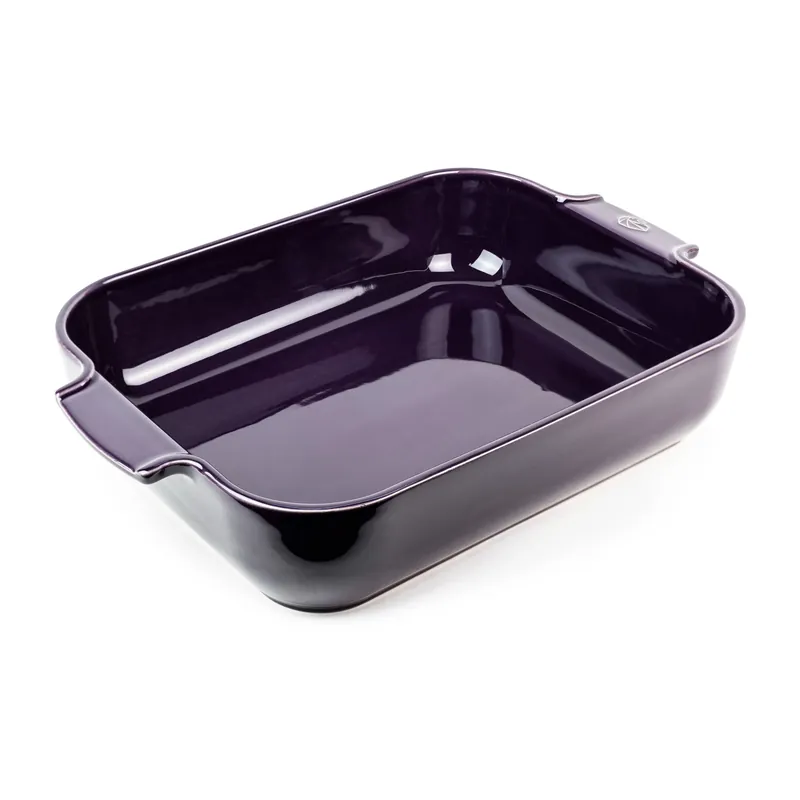 Secure Checkout Appolia ceramic dish 40x27 cm, Black