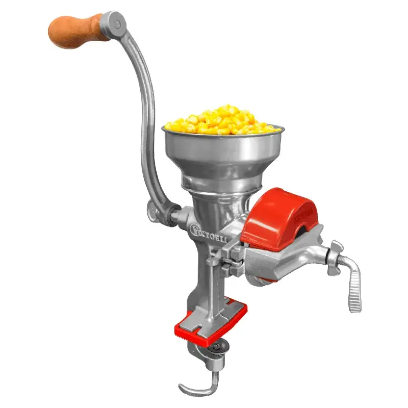 Manual Grinder Cast Iron, Steel-red In Demand