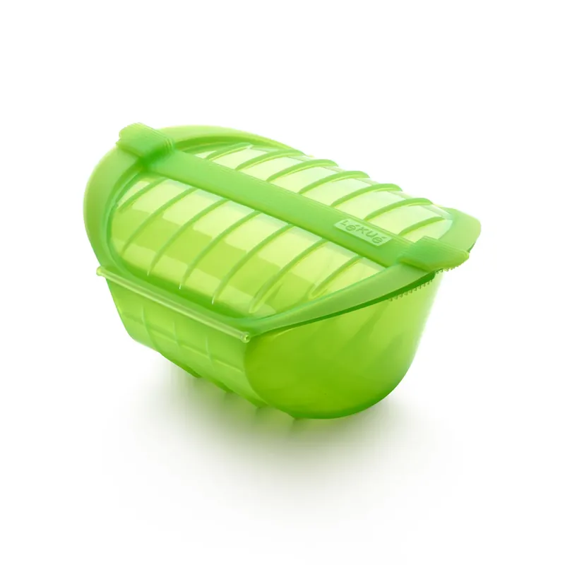 Lékué deep steamer micro 1–2 servings., Green Best Choice