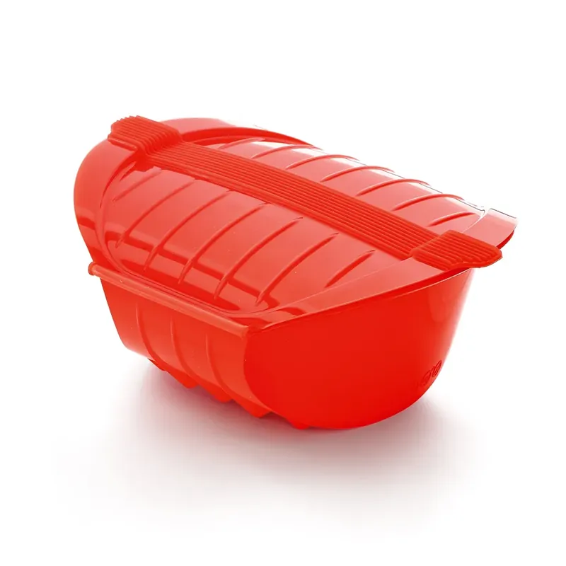 Buy Direct Lékué deep steamer micro 1–2 servings., Green