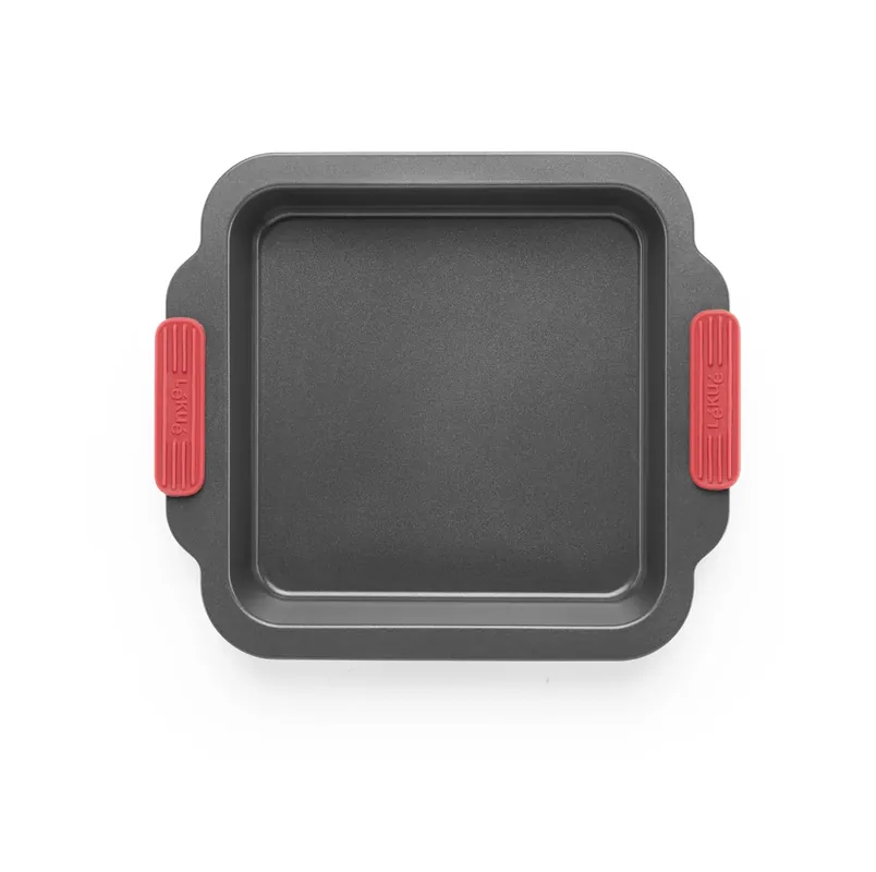 In Demand Lékué square baking dish non stick, Red