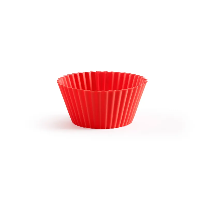 Lékué muffin molds silicone 12-pack, Red Holiday Sale
