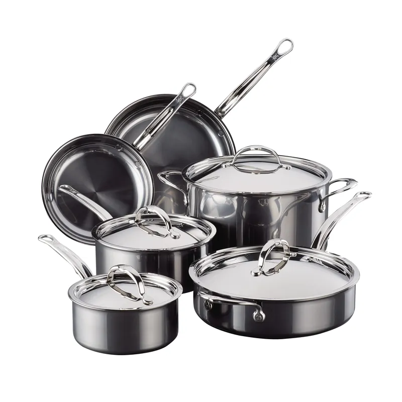 Hestan Nanobond pot and pan set, 10 pieces Instant Buy
