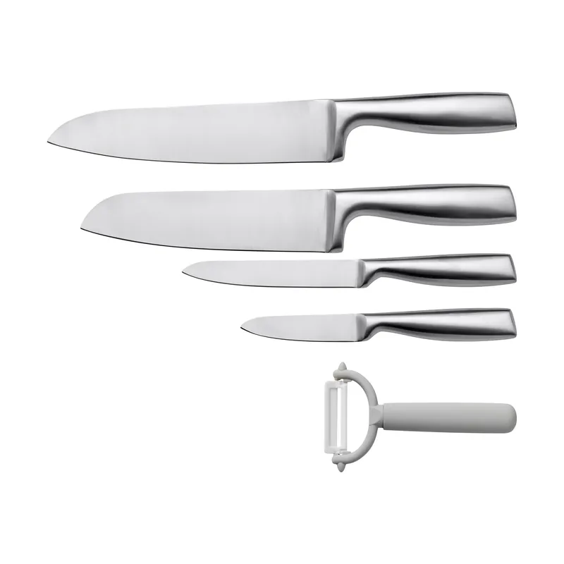 Funktion knife set 5 pieces, Steel Secure Checkout