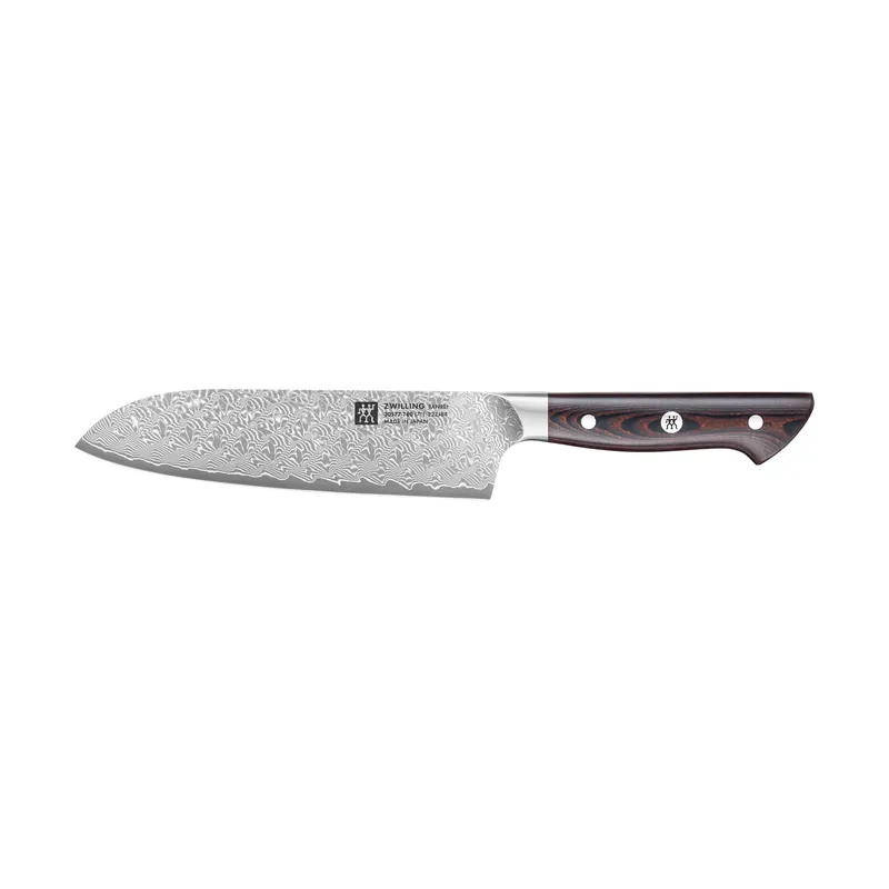 Zwilling Tanrei santoku knife 18 cm, Damascus-black Budget
