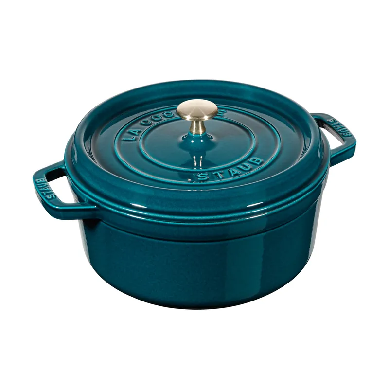 Staub La Cocotte round cast iron pot 2.2 L, Graphite gray Premium