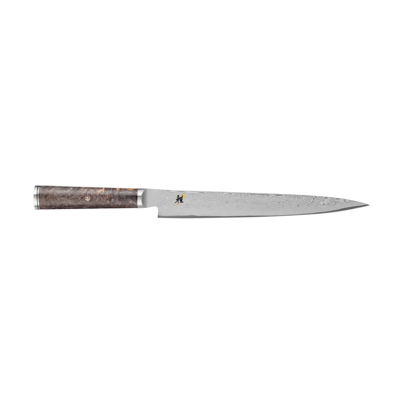 Black 5000MCD 67 sujihiki fillet knife 24 cm, Damascus brown Trusted Brand