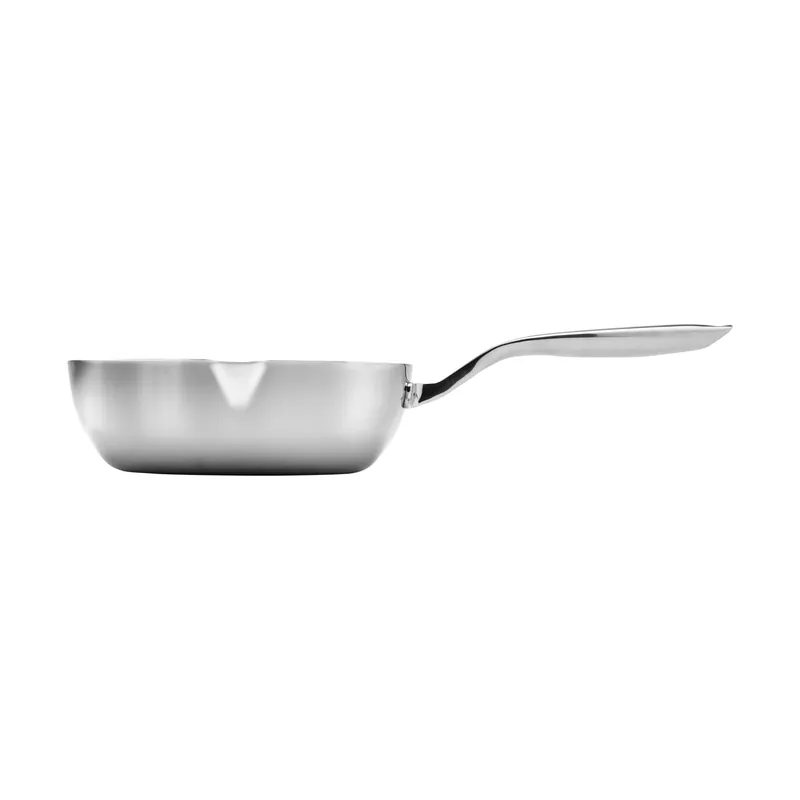 New Release Heirol Steely Classic Triply pot 1.6 liters, Stainless steel