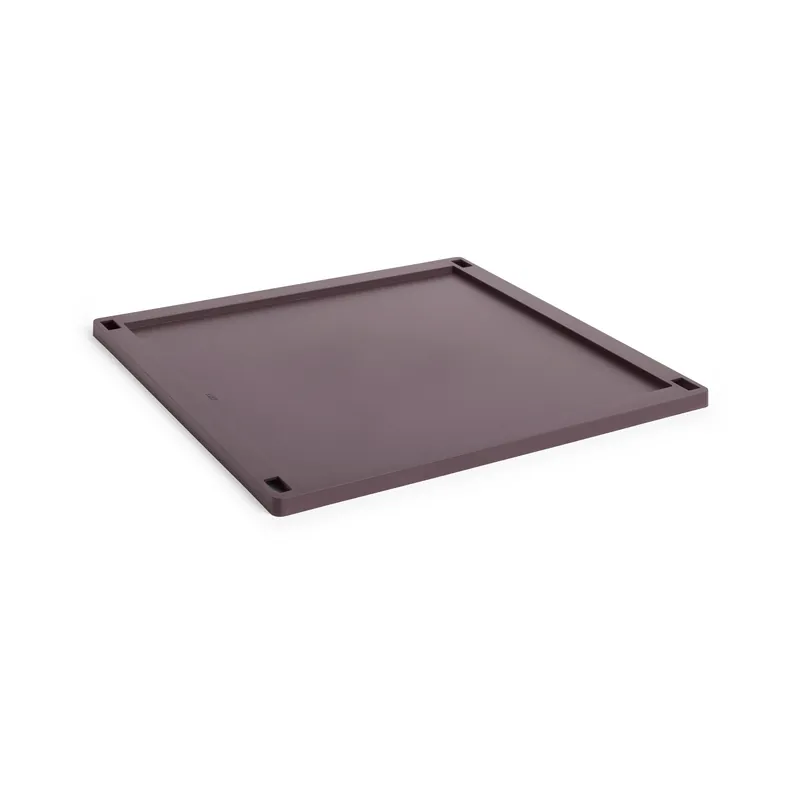 Colour Crate Square lock plastic large, Grey Sale
