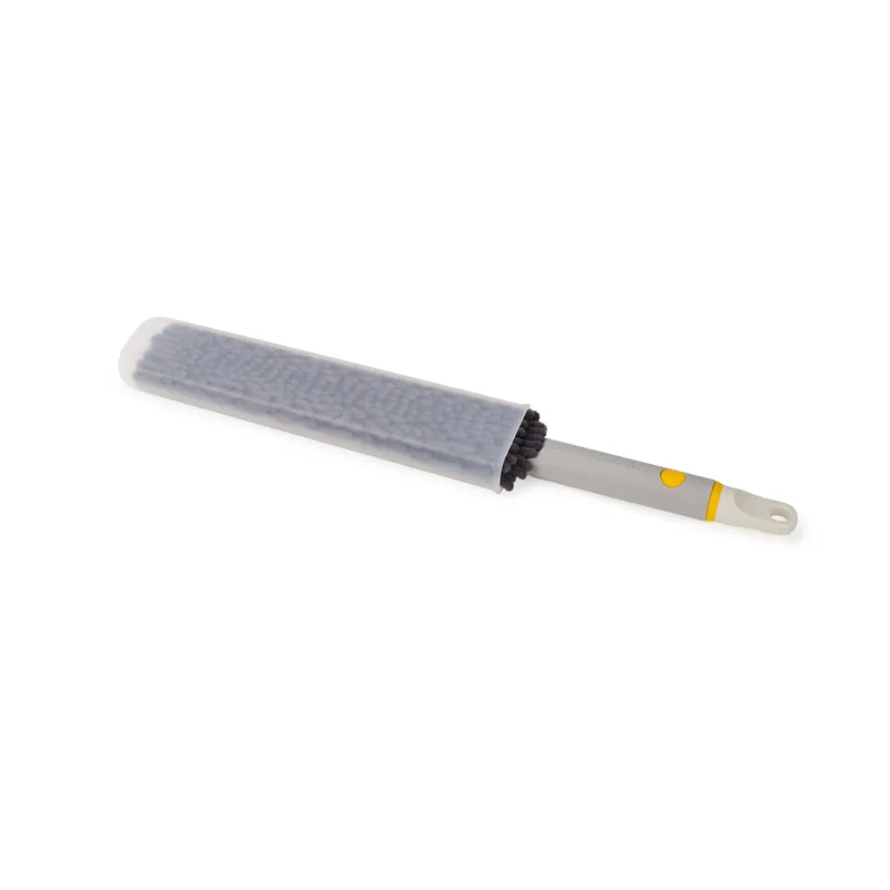 Limited Offer Cleantech 3-in-1 duster with plastic rail, Light Stone