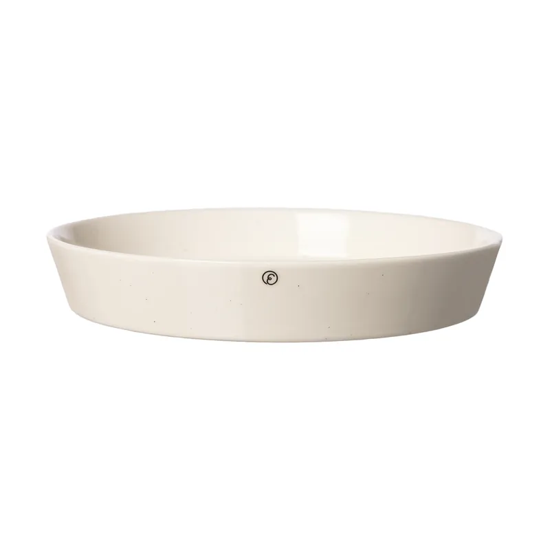 Ernst oven dish Ø28 cm, Vanilla Handmade