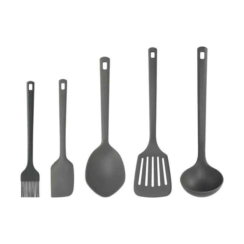 Nordwik kitchen utensils silicone 5 pieces - Grey Trusted Brand