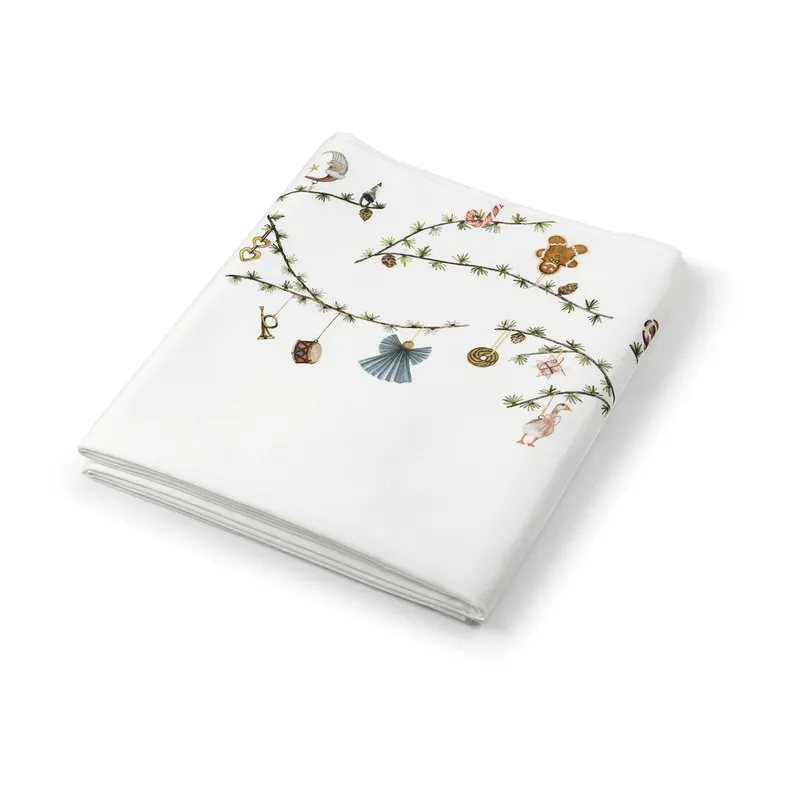 Hammershøi Christmas tablecloth 150x270 cm, White Trusted Brand