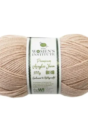Women’s Institute Honey Premium Acrylic Yarn 100g Viral
