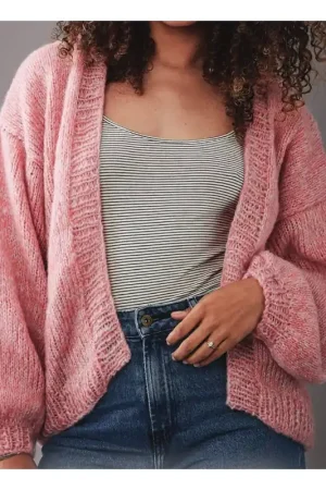 Knitcraft Balloon Sleeve Cardigan Digital Pattern 0192 Discount