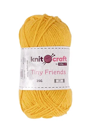 Affordable Knitcraft Yellow Tiny Friends Yarn 25g