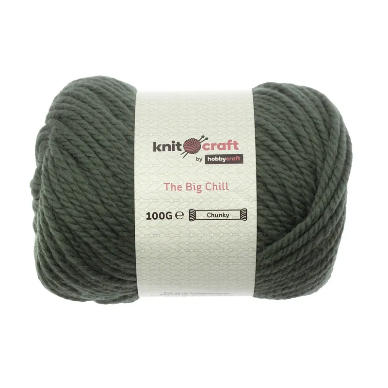 Hot Deal Knitcraft Olive The Big Chill 100g