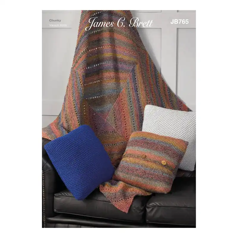 James C Brett Marble Chunky Home Accessories Pattern JB765 Budget