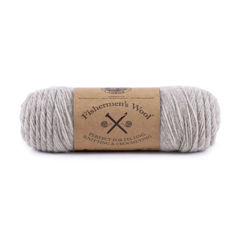 Popular Lion Brand Oatmeal Fishermen’s Wool 227g