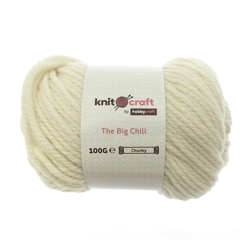 Low Price Knitcraft Cream The Big Chill 100g