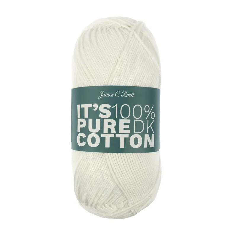 Latest James C Brett Cream It’s Pure Cotton Yarn 100g