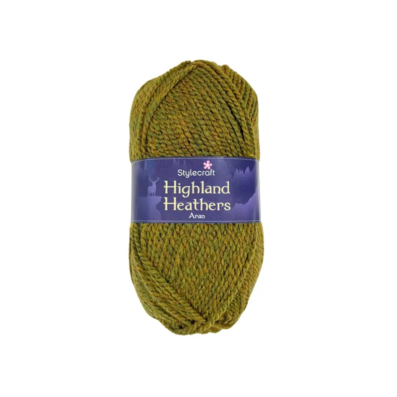 Stylecraft Gorse Highland Heathers Aran 100g One Day Deal