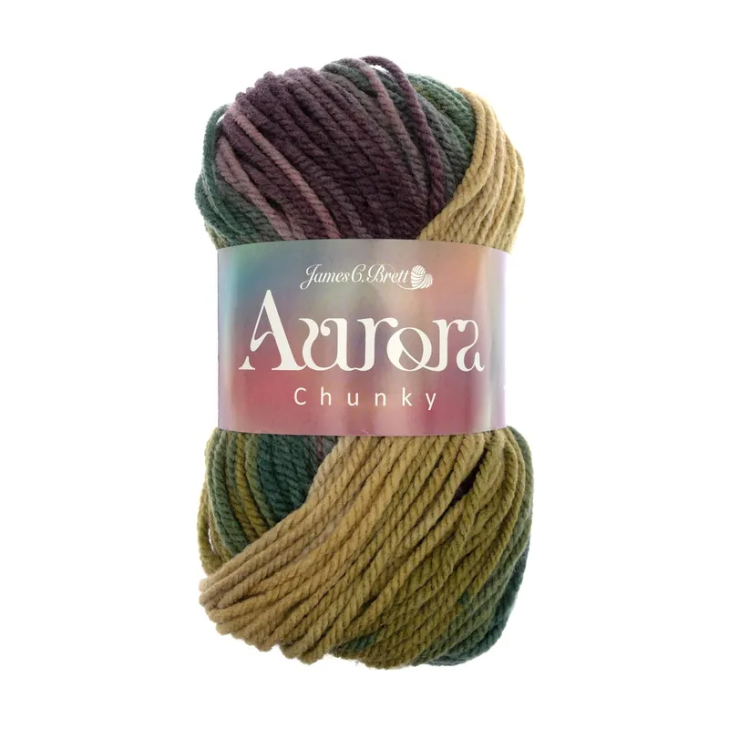 James C Brett Bramble Bush Aurora Chunky Yarn 100g While Supplies Last
