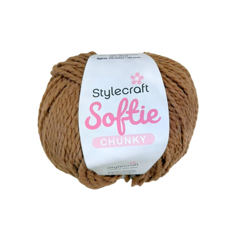 Shop Now Stylecraft Mocha Softie Chunky 100g