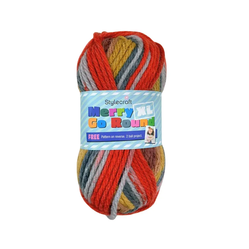 Price Cut Stylecraft Bombay Mix Merry Go Round XL 100g