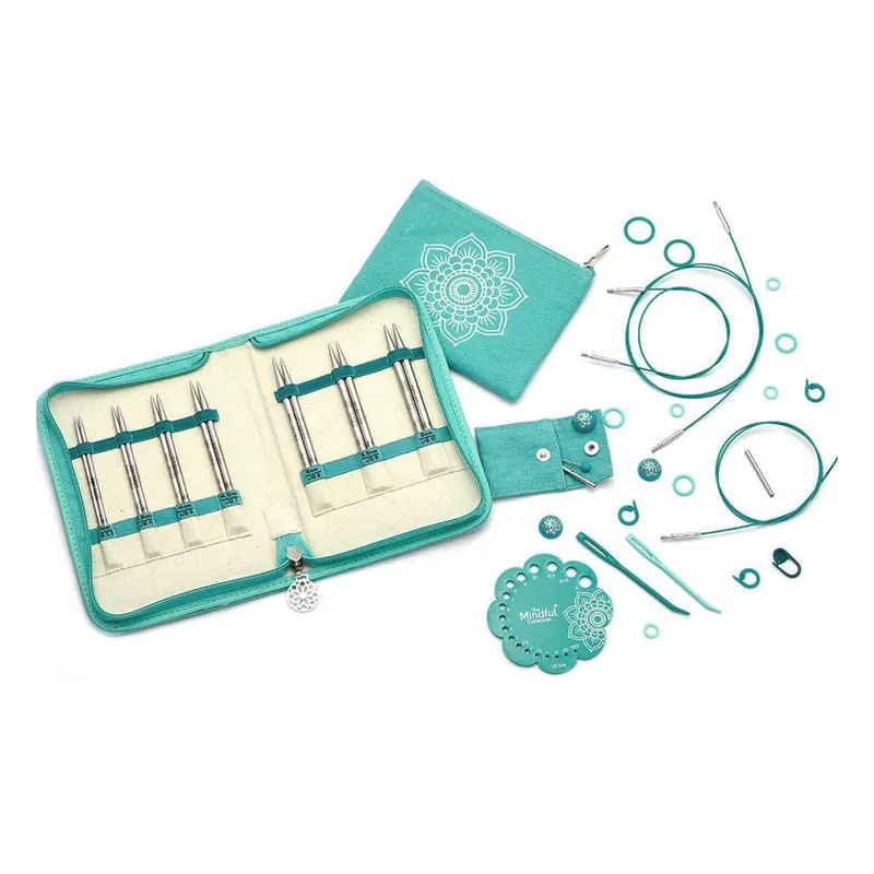 Original KnitPro Mindful Believe Interchangeable Needle Set 7 Pack