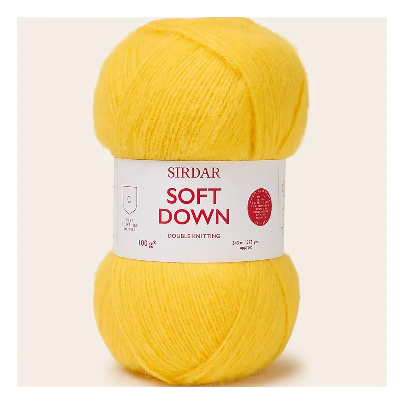 Sirdar Golden Glow Soft Down DK 100g New Release