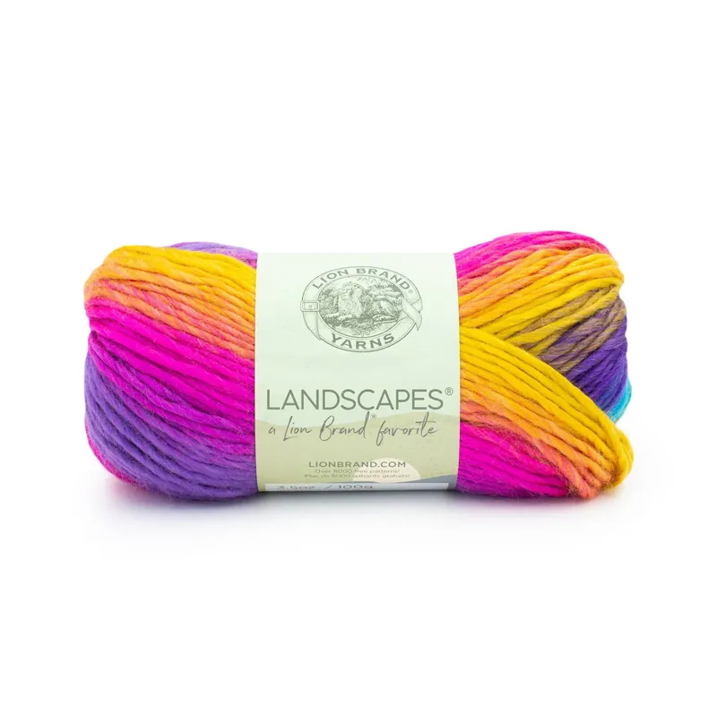 Handmade Lion BrandBoardwalk Landscapes Aran 100g