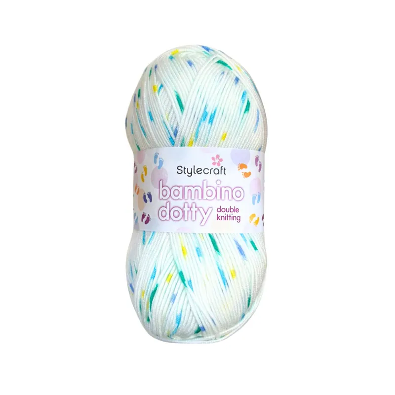 Stylecraft Delight Bambino Dotty Baby DK 100g In Demand