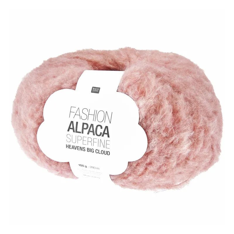 No Minimum Order Rico Fashion Sundown Alpaca Superfine Heavens Big Cloud 100g