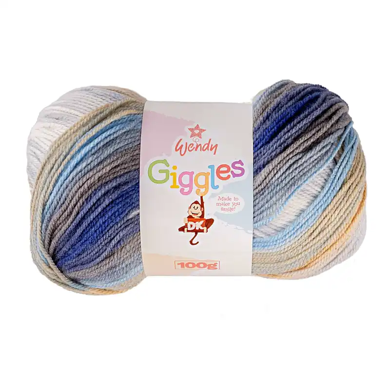 Wendy Salted Caramel Giggles DK Yarn 100g Handmade
