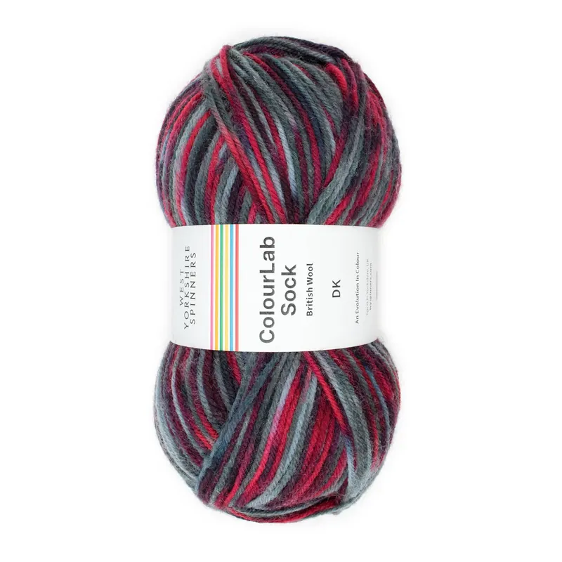 Seasonal Sale West Yorkshire Spinners Rock ColourLab Sock DK 150g