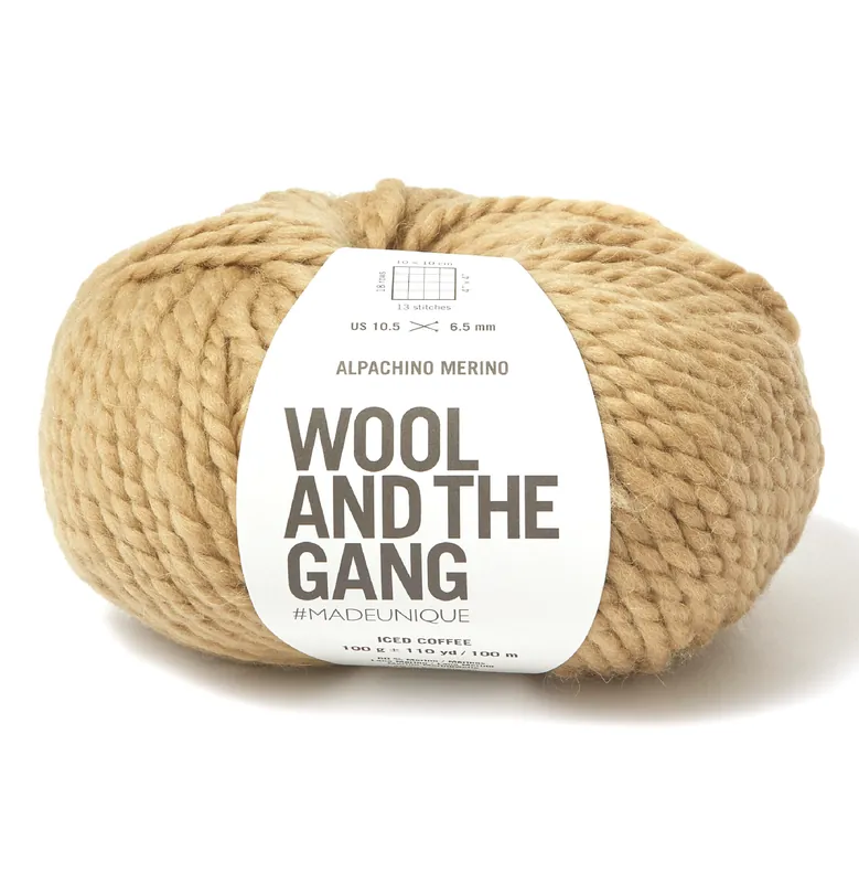 Trusted Brand Wool and the Gang Iced Coffee Alpachino Merino 100g