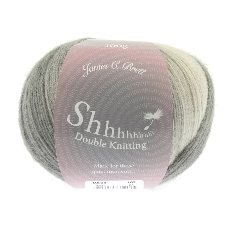 James C Brett Mist Shhh DK Yarn 100g Grab Now