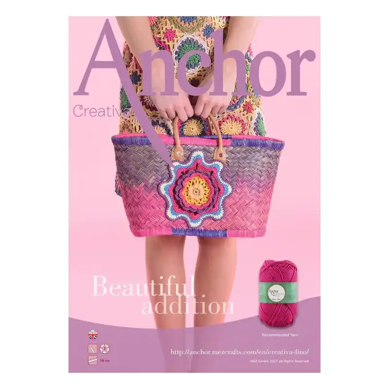 FREE PATTERN Anchor Creativa Crochet Bag Motif Hot Picks
