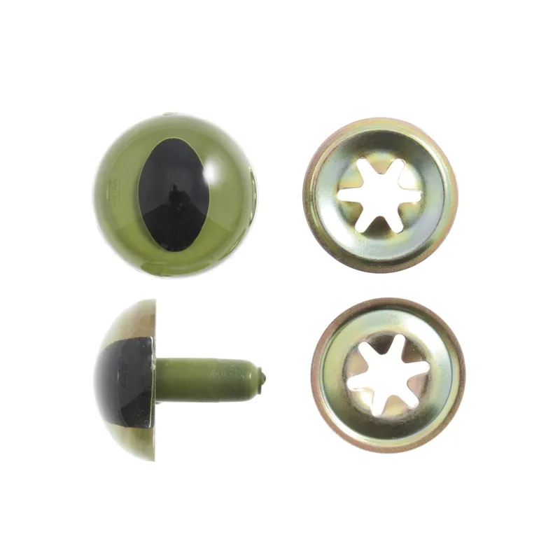 Trimits Green Cat Toy Safety Eyes 15mm 4 Pack New Release